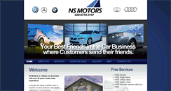 Desktop Screenshot of nsmotors.co.uk